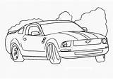 Coloring Car Race Pages Printable Kids Cars sketch template