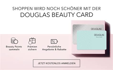 douglas beauty card weeks wir feiern  jahre beauty card milled