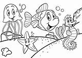 Unterwasserwelt Tiere Unterwasser Malvorlagen Ausmalbilder Ausmalen Wassertiere Malvorlage Fische Lembaran Mewarna Kostenlose Laut Hidupan Haiwan Kerja Liar Kanak sketch template
