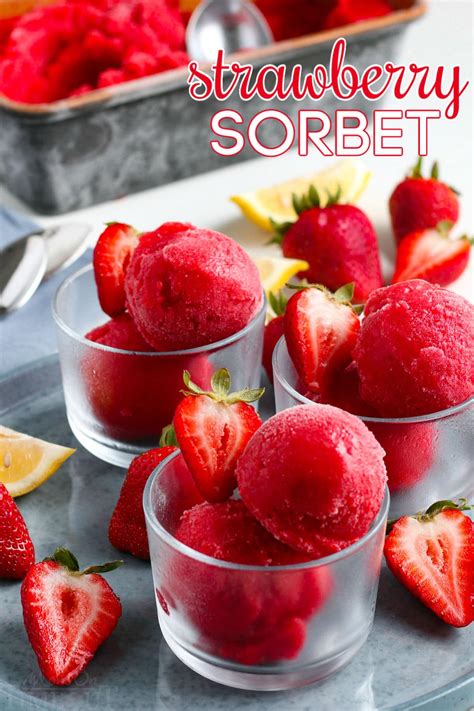 strawberry sorbet   ingredients mom  timeout