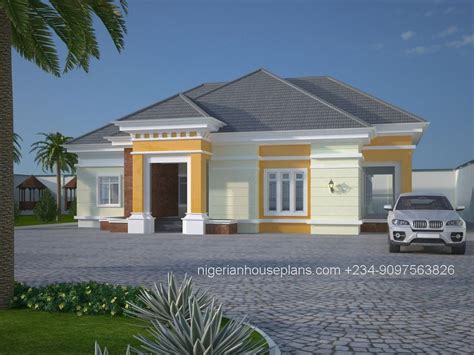 nigerian house plans bedr  nigerian house plans