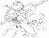Donatello Turtles Coloringhome Tmnt Mutant Insertion sketch template