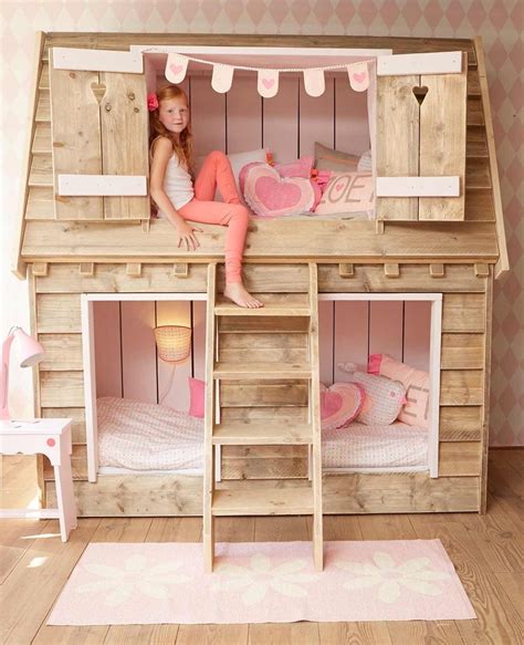 nice  cool  functional built  bunk beds ideas  kids