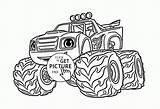 Blaze Monster Coloring Pages Truck Cartoon Machine Machines Drawing Kids Trucks Transportation Printable Printables Drawings Wuppsy Print Color Sheets Things sketch template