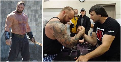 Europe S Strongest Man Challenges Arm Wrestling Champion