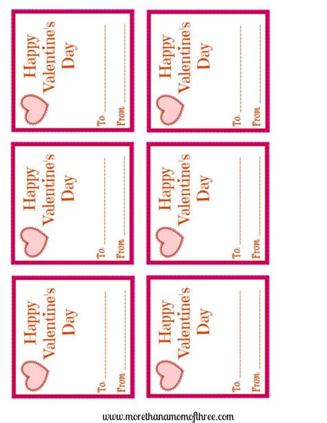 simple printable valentines day cards   kids classrooms