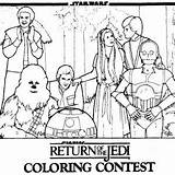 Strikes Empire Back Coloring Pages Wars Star Getcolorings Hope Getdrawings sketch template