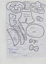 Fofuchas Planas sketch template