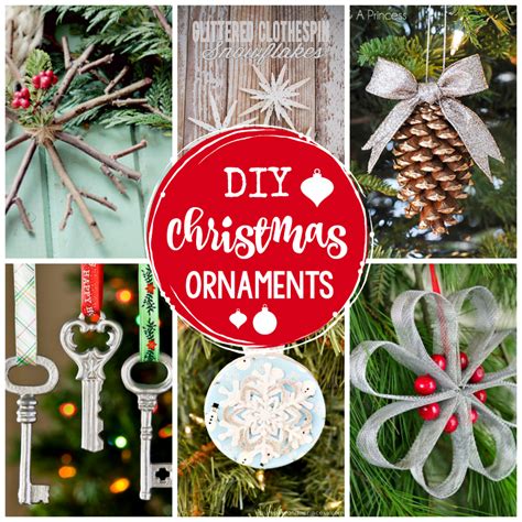 diy christmas ornaments    year crazy  projects