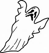 Ghost Girl Clipart Clip Cliparts Library Scary sketch template