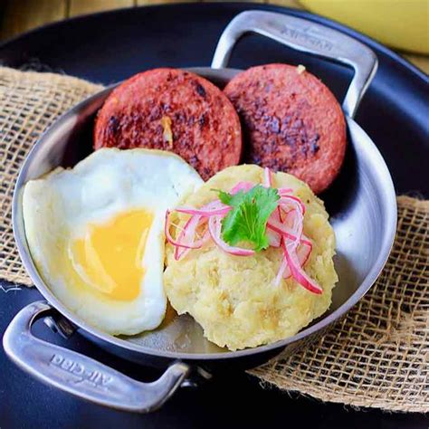mangú mashed plantains traditional dominican recipe