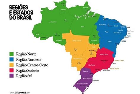 top  maiores estados  brasil por extensao territorial estados