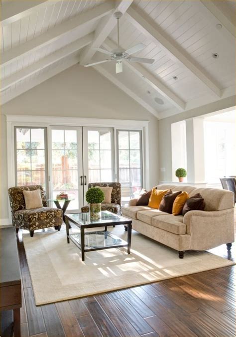 awesome great room vaulted ceiling farmhouse ideas  fun decor