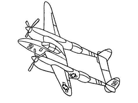 airplane coloring pages  kids print color craft