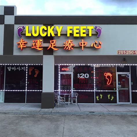 lucky feet center massage spa  houston