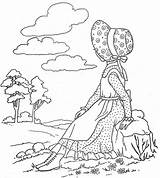 Holly Hobbie Coloring Pages Clipart Hobby Patterns Sunbonnet Google Hobbies Library Quiet Time Popular Para Sarah Embroidery Visit Quilt Picasa sketch template
