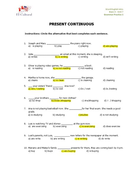 grammar practice