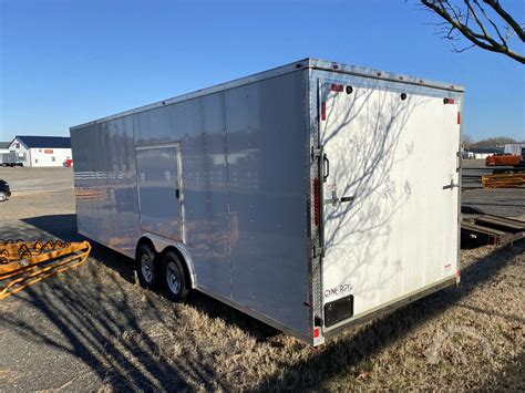cynergy  enclosed trailer  auction results