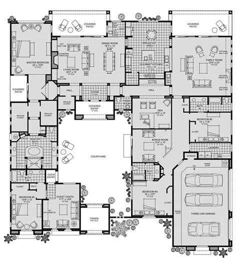 single story luxury  story house plans  story ranch style house plans  kerala
