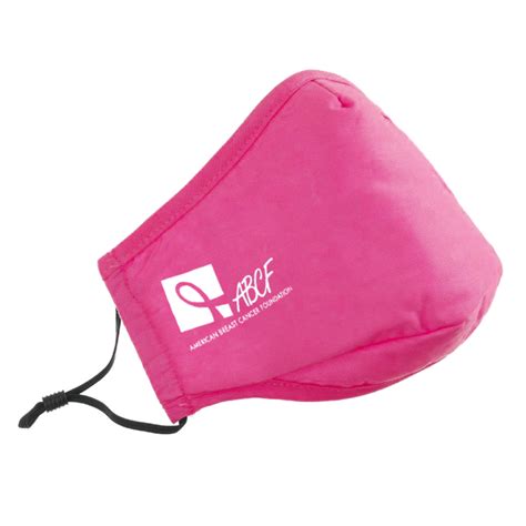 corporate reusable face mask pink american breast cancer foundation