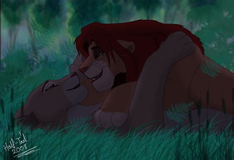 simba and nala having their moment together the lion king photo 39074562 fanpop