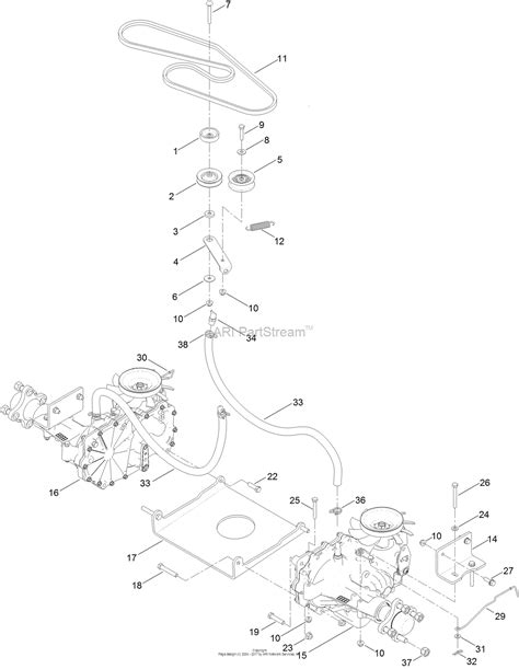 toro timecutter  drive belt diagram  wiring diagram