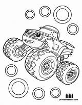 Blaze Machines Colorear Dzieci Samochody Kolorowanki Wydruku Camiones Wydrukuj Kolorowankę sketch template