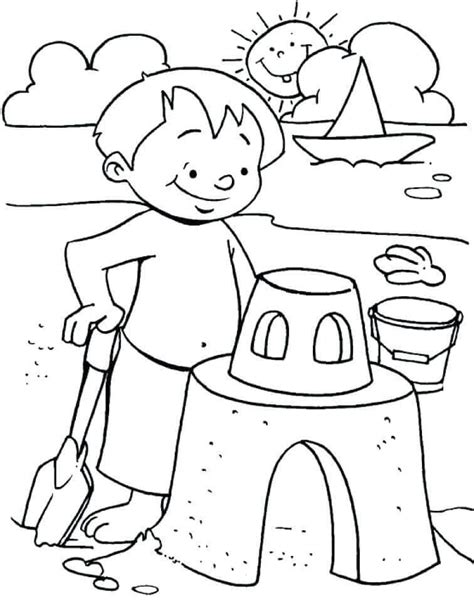 appealing beach coloring pages png  file