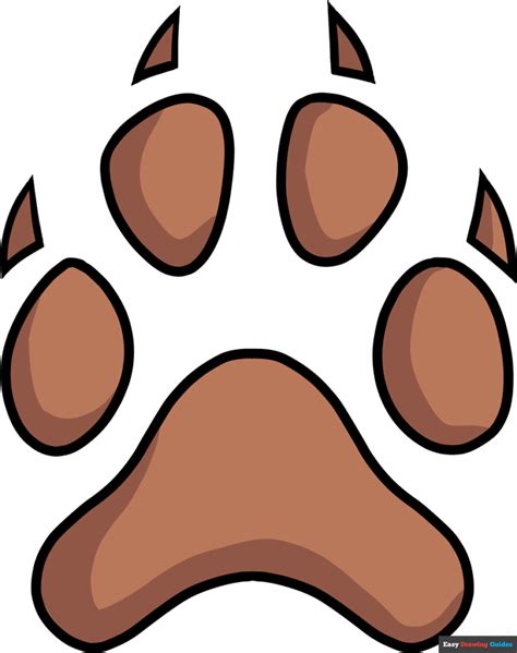 dog paw print vector cut file  cricut silhouette png dxf png