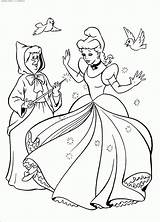 Cendrillon Coloriage Disney Princesse Imprimer Dessin Colorier Azcoloriage sketch template