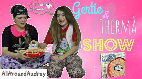 Gertie And Therma Play Yeti In My Spaghetti Allaroundaudrey Youtube