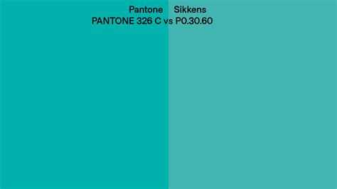 pantone    sikkens p side  side comparison