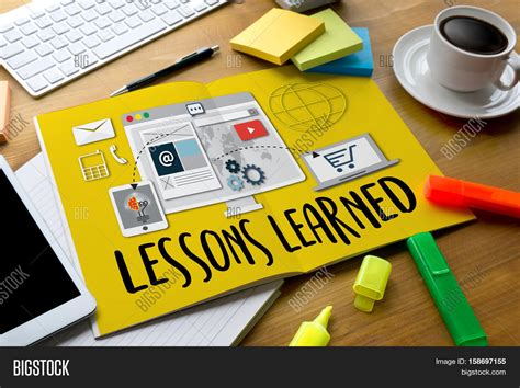 lessons learned image photo  trial bigstock