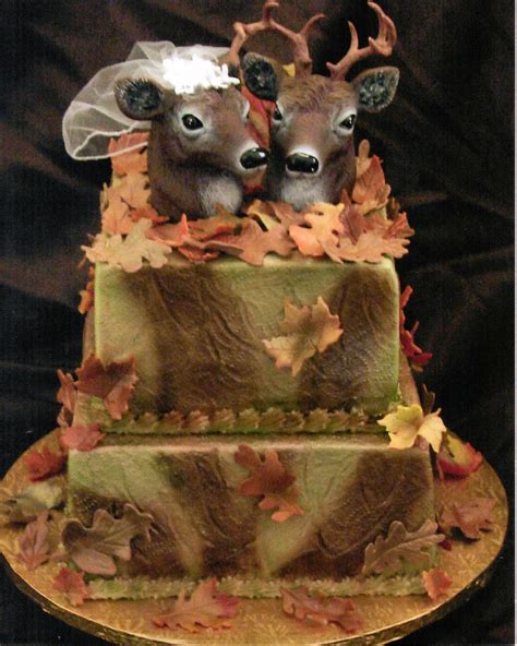 camo wedding cakes toppers pictures ideas