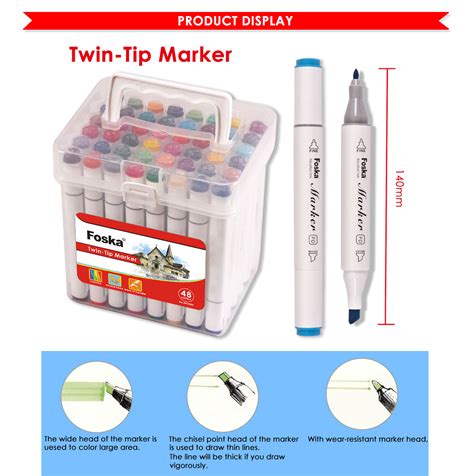 twin tip markers colours procure