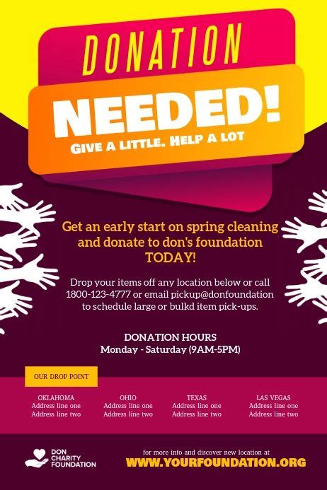 27 Charity Donation Flyer Poster Ideas In 2021 Flyer Charity Donate