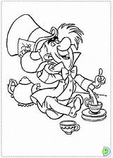 Coloring Pages Alice Wonderland Chavo Ocho Del Dinokids Colouring El Coloringpages Printable Hatter Mad Library Disney Villa Close Clipart Getcolorings sketch template