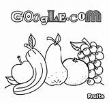 Google Coloring Pages Printable Kids Fruits Junie Jones Colouring Getcolorings Site Search Color Print sketch template