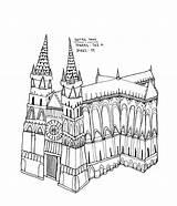 Gothic Cathedrals Behance Instagram sketch template