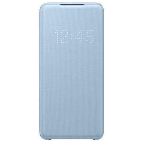 samsung led view cover blue galaxy  belsimpel