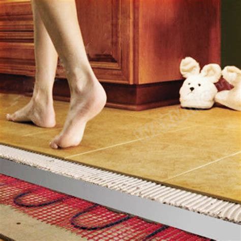 electric  floor heating mat tile radiant warm system  adhesive mats ebay