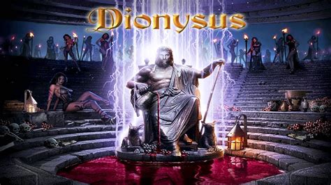 Dionysus Bacchus Greek God Of Wine Merriment