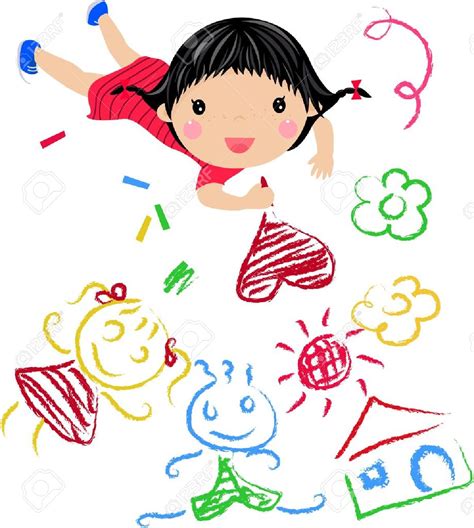 clipart kids drawing   cliparts  images  clipground
