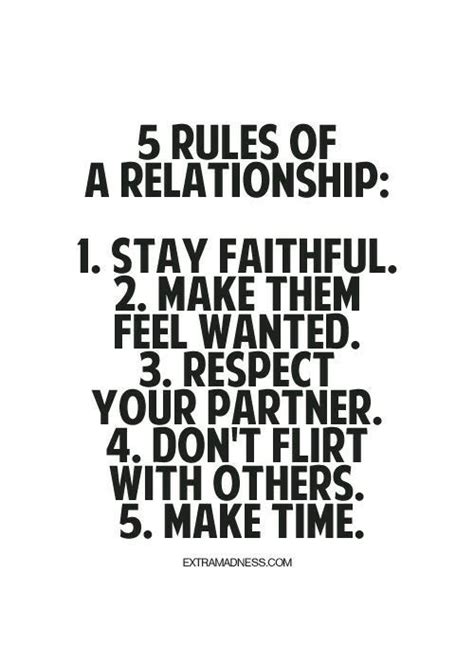 5 rules of a relationship random and fandom relation citat om kärlek och citat livet