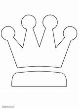Crown Coloring Craft Templates Kids Printable King Pages Template Print Crowns Sheknows Kings Printables Gif Fantasy Sheriff Badge Hours Popular sketch template