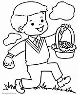 Coloring Pages Easter Preschoolers Preschool Holiday Bunny Kids Printable Printing Help Print sketch template
