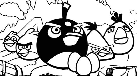 coloring angry birds anger management sketch coloring page