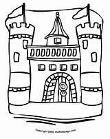Castle Coloring Fairy Pages Tale Drawing Castles Fairytale Colouring Printable Kids Sheets Getdrawings Comments Medieval Library Clipart sketch template