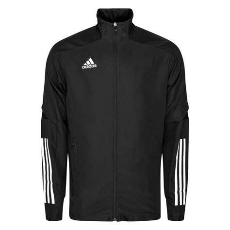 adidas jas condivo   zwartwit wwwunisportstorenl