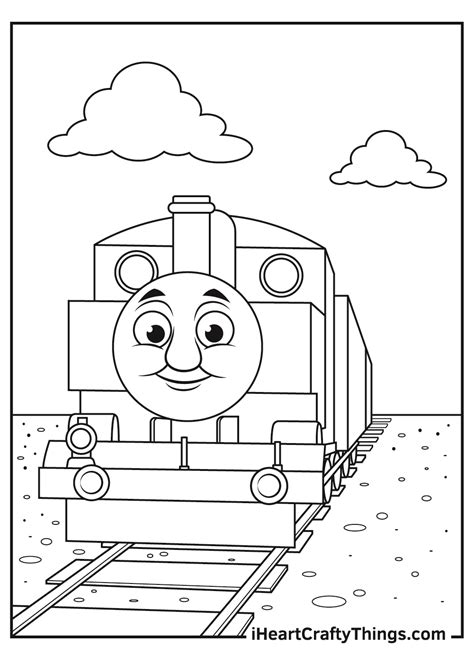 printable thomas  train coloring pages updated